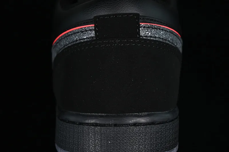 All categories Air Jordan Jordan series basketball shoes Air Jordan 1 Low Z version Air Jordan 1 Low "Red Orbit" AJ1 Joe 1 track black and red low-top cultural casual sneakers CK3022-006